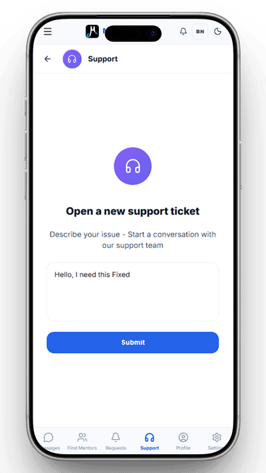 MentorMind personal growth tracking dashboard